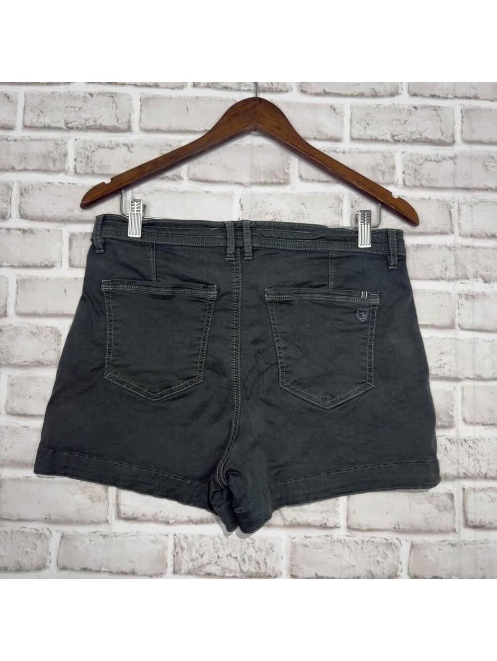 Kuhl Shorts Deep Green Stretch Women's Size 8 - Picture 3 of 5
